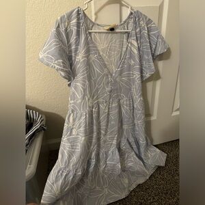 Universal Thread Flutter Sleeve Dress